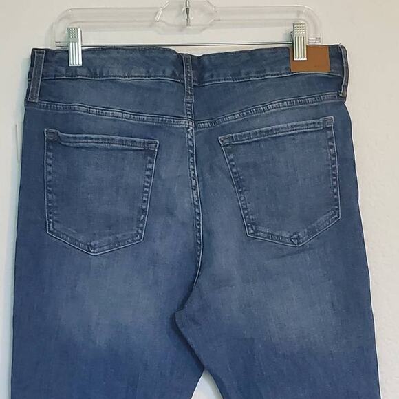 Aero Mid Rise Boot Stretch Jeans (XL) 16 Short Gorpcore Blue Denim Casual NWT - Picture 7 of 13